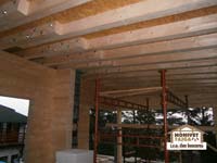 Detail supporting joists